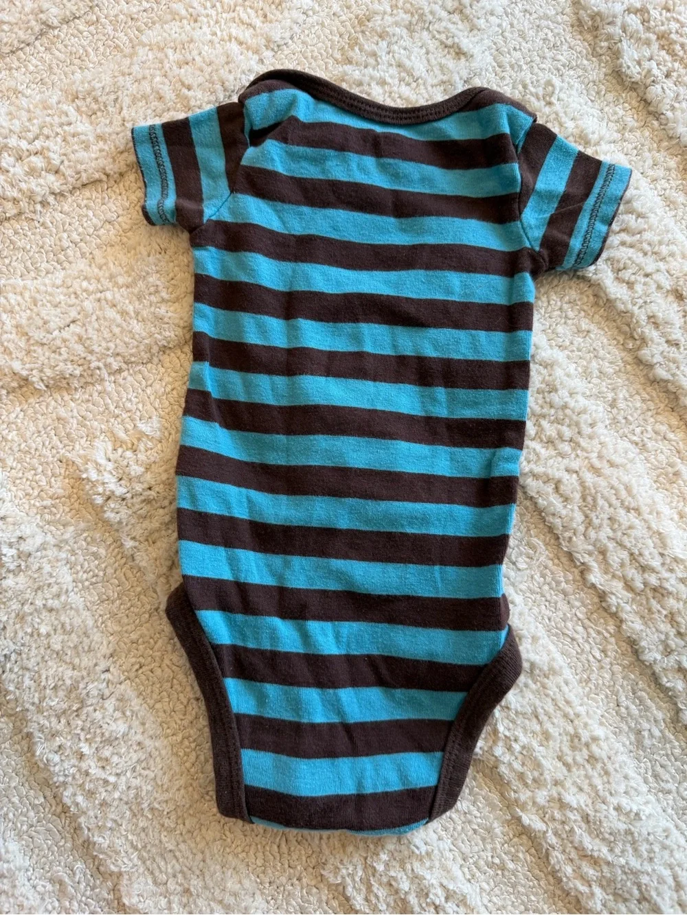 Striped Monkey Carters 3 Month Baby Bodysuit / Onesie